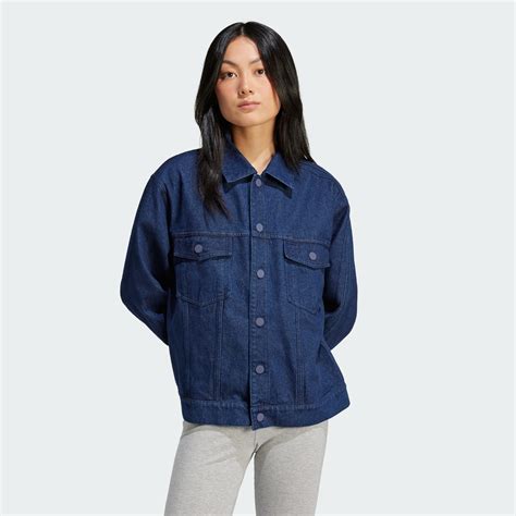 adidas denim jacket women's.